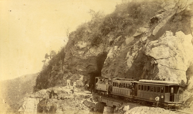 The railway from La Guaira to Caracas